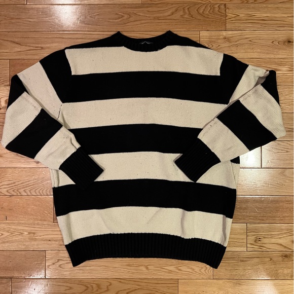 Brandy Melville Sweaters - Brandy Melville Brianna cotton thick stripe sweater